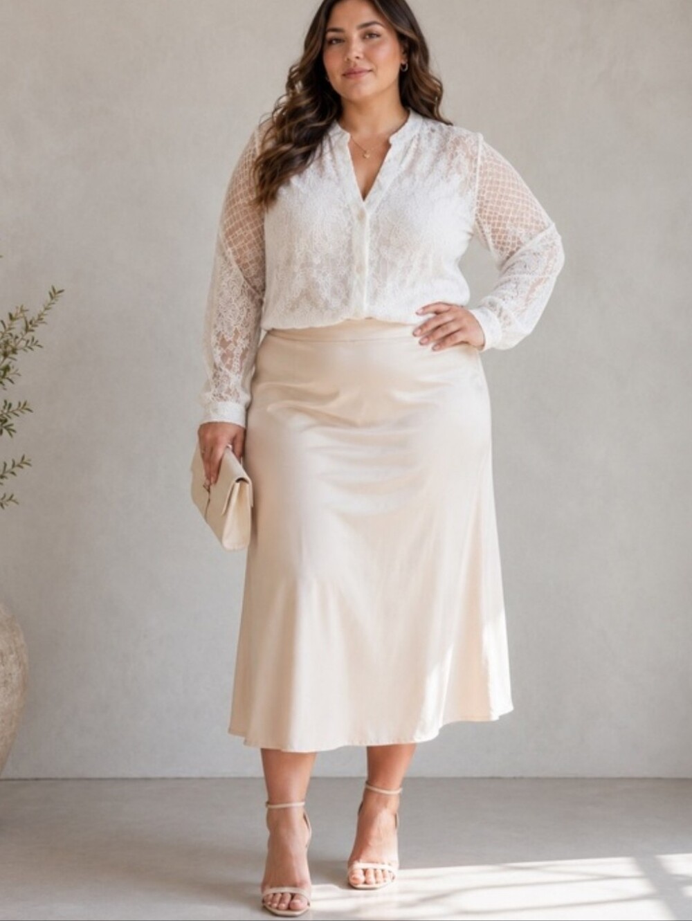Soft Surroundings Fiori Embroidered Button Blouse 3X Sheer Mesh Long Sleeves